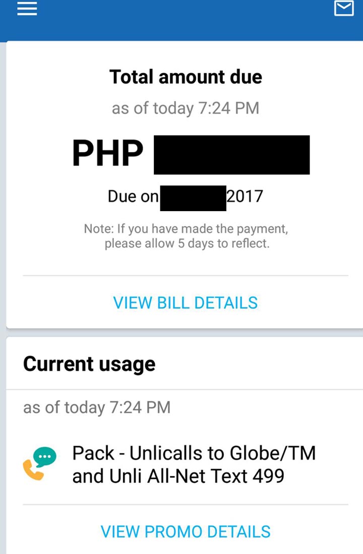 Globe philippines check balance online