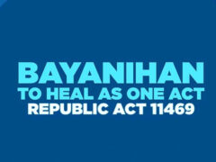 bayanihan to heal as one act republic act 11469 | Breakdown of the Php275 billion budget under the Bayanihan to Heal as One Act