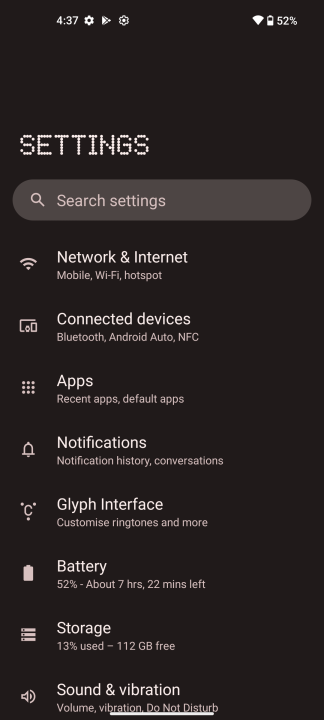 Nothing Phone 1 Android Software Update2 1