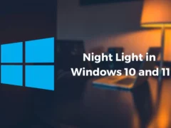 How To Set Night Light In Windows 10 And 11