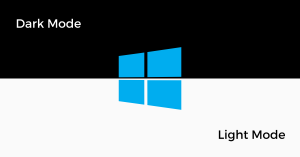 Windows 10 11 Dark Light Mode