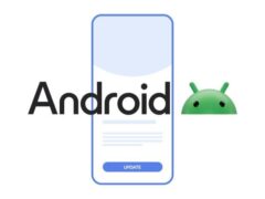 Android 14 logo with phone update prompt | Buying an old Android phone: does Android version matter? – AskYuga #38