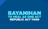 Breakdown of the Php275 billion budget under the  Bayanihan to Heal as One Act